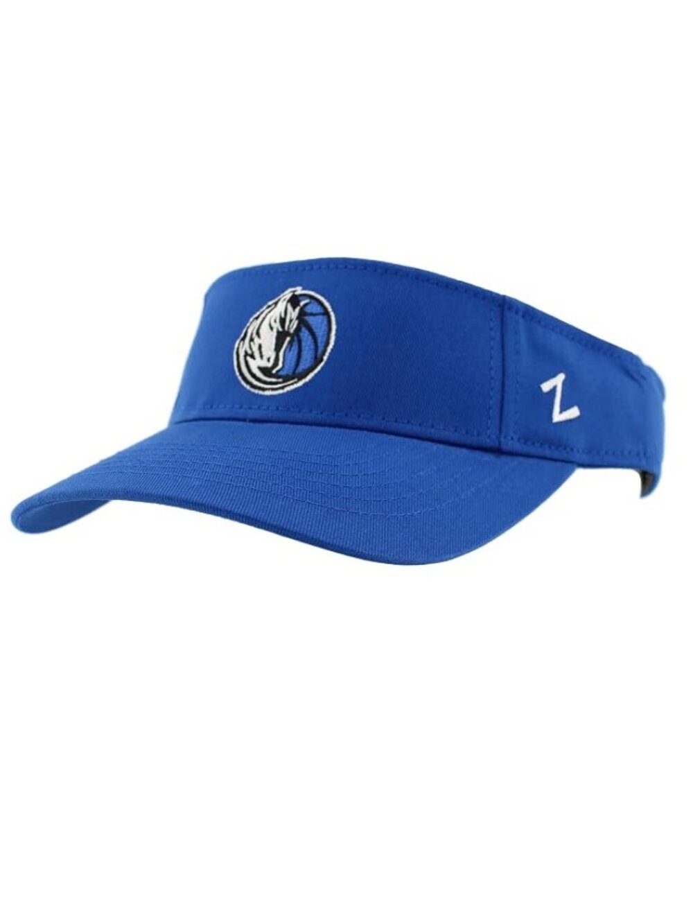 Zephyr ZHats Official NBA Licensed Royal Blue Mavericks Adjustable Visor NWT
